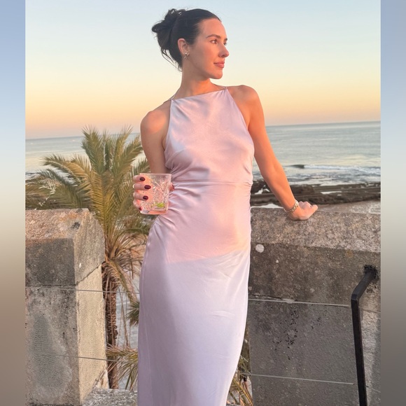 Shona Joy Lilac Dress MSRP $460 - Picture 2 of 7